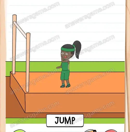 Joanna musi przeskoczyć poprzeczkę. Brain Test 4 Poziom 275