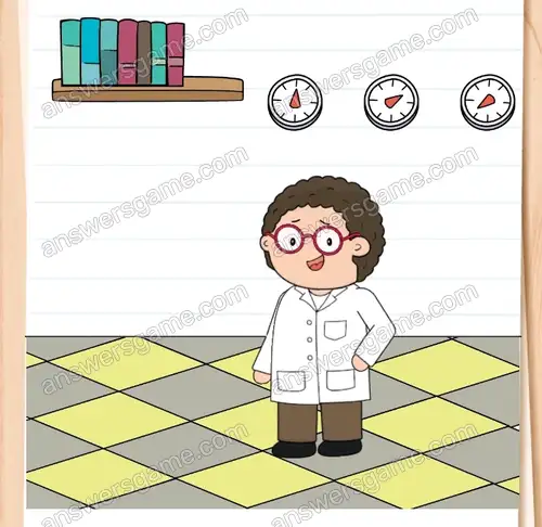 Hilf Dr. Kummer mit seiner Zwangsstörungskrise. Brain Test 4 Level 277