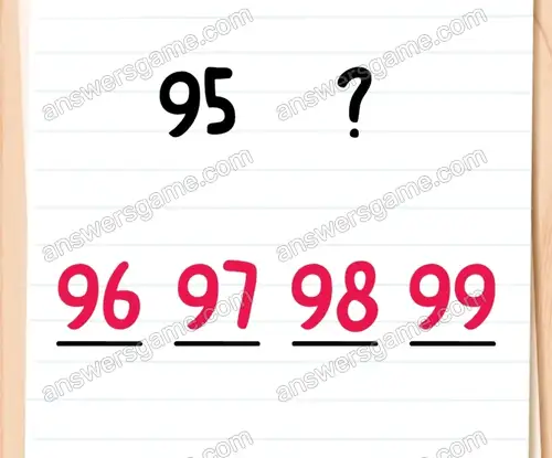 Wie kannst du diese Zahlenfolge korrekt machen. Brain Test 4 Level 284