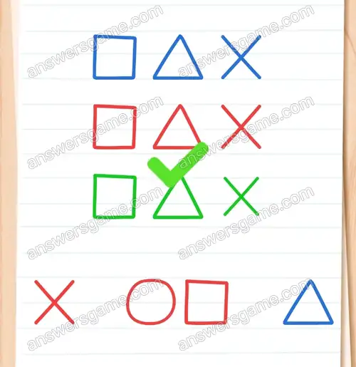 Löse dieses Rätsel. Brain Test 4 Level 302