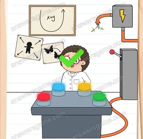 Dr. Kummer muss diese Maschine aktivieren. Brain Test 4 Level 334