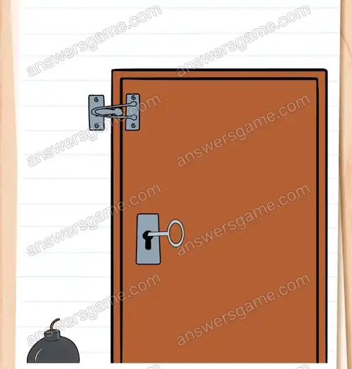 Öffne die Tür. Brain Test 4 Level 337