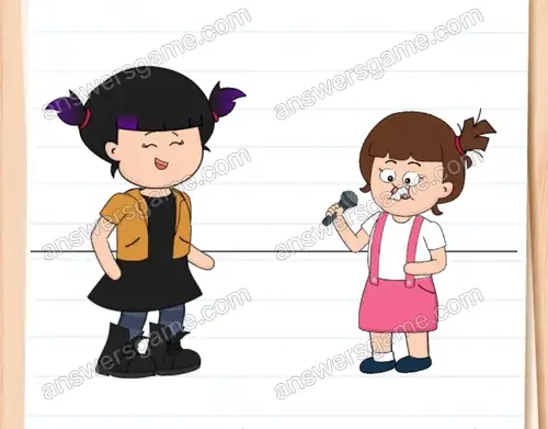 Powstrzymaj ten okropny śpiew. Brain Test 4 Poziom 34