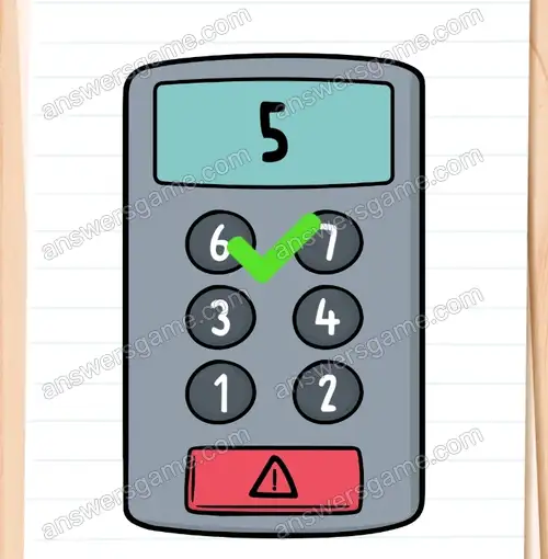 Muszę dostać się na 5. piętro. Brain Test 4 Poziom 347