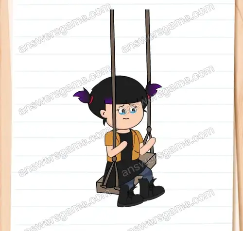 Chcę się szybciej huśtać. Brain Test 4 Poziom 37