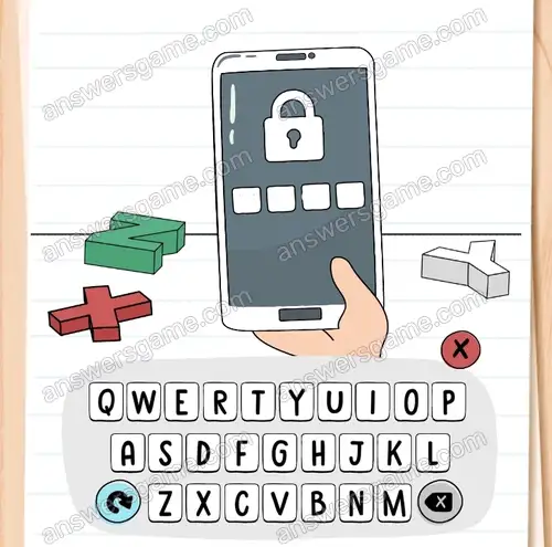 Was ist mein Passwort. Brain Test 4 Level 50