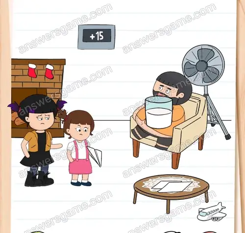 Tosia jest smutna, bo jej samolocik nie chce latać. Brain Test 4 Poziom 58