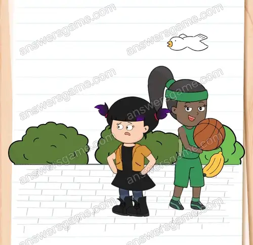 Joanna chce pokazać swoje umiejętności, więc musi mnie ominąć. Brain Test 4 Poziom 61