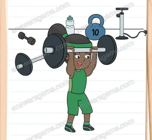 Joanna musi dźwignąć ten ciężar. Brain Test 4 Poziom 71