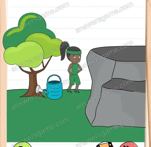 Ale ne! Nenech Ivu spadnout. Brain Test 4 Úroveň 81