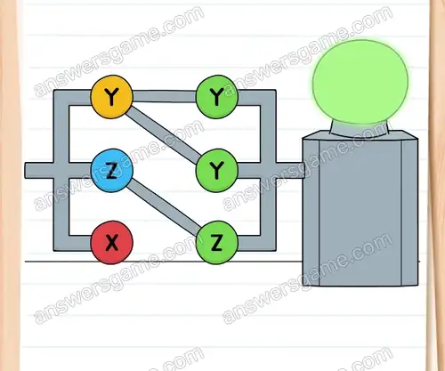 Dr. Kummer muss diese Maschine irgendwie einschalten. Brain Test 4 Level 180