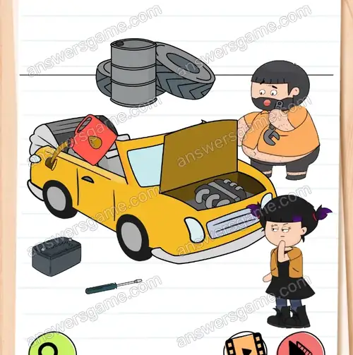 Musíme to auto opravit. Brain Test 4 Úroveň 85