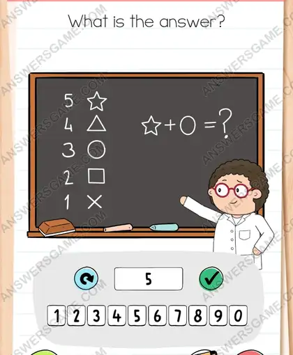 What is the answer. Brain Test 4 Level 193