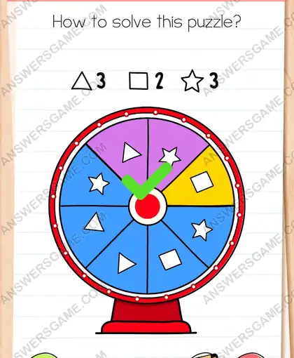 How to solve this puzzle. Brain Test 4 Level 220