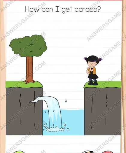 How can I get across. Brain Test 4 Level 226