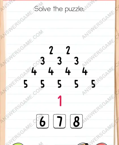 Solve the puzzle. Brain Test 4 Level 249