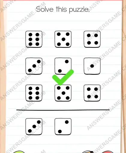 Solve this puzzle. Brain Test 4 Level 289