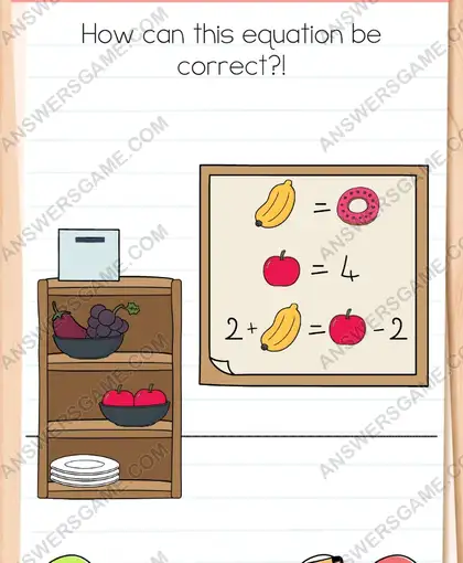 How can this equation be correct. Brain Test 4 Level 48