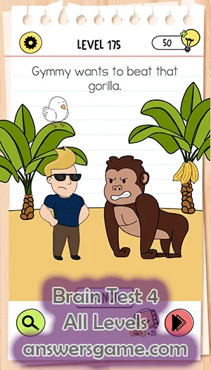 Brain Test 4. All Levels Answers 2