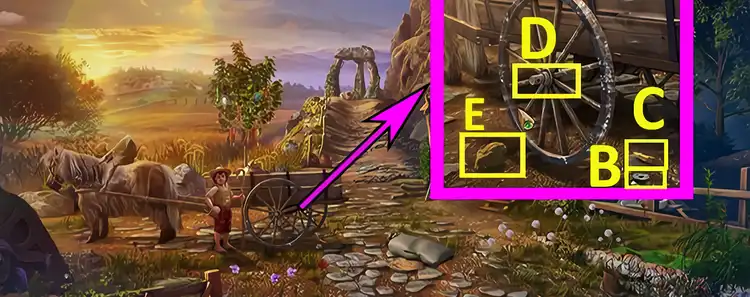 Lost Lands 8: Sand Captivity walkthrough. Puzzle 10