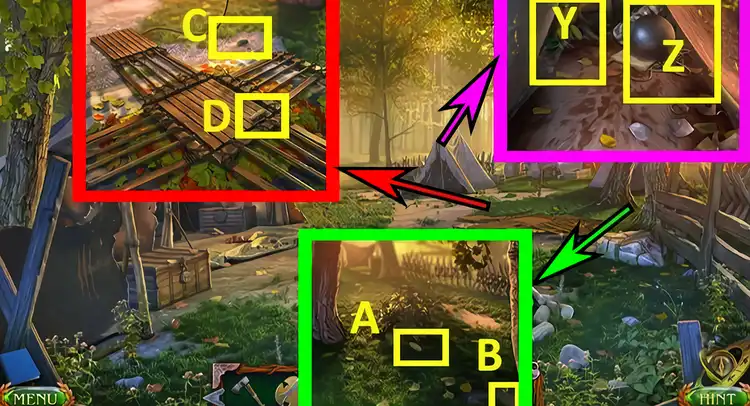 Lost Lands 8: Sand Captivity walkthrough. Puzzle 134