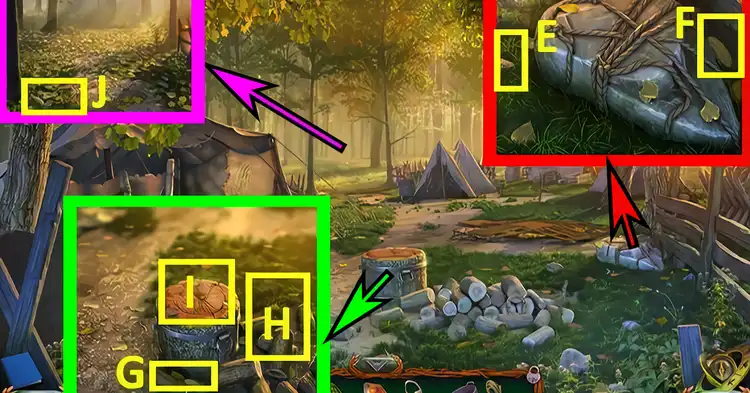 Lost Lands 8: Sand Captivity walkthrough. Puzzle 135