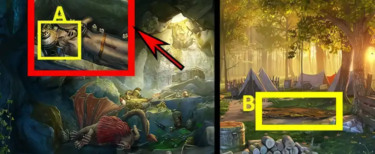 Lost Lands 8: Sand Captivity walkthrough. Puzzle 141