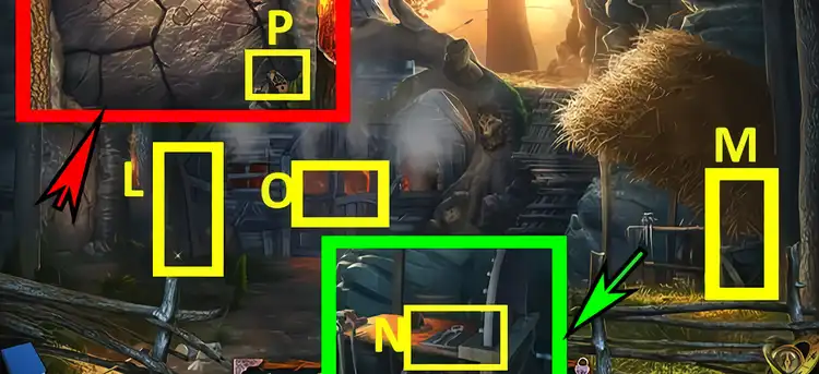 Lost Lands 8: Sand Captivity walkthrough. Puzzle 145