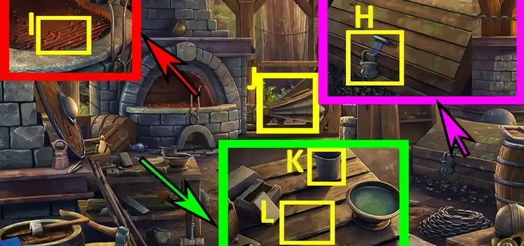 Lost Lands 8: Sand Captivity walkthrough. Puzzle 152