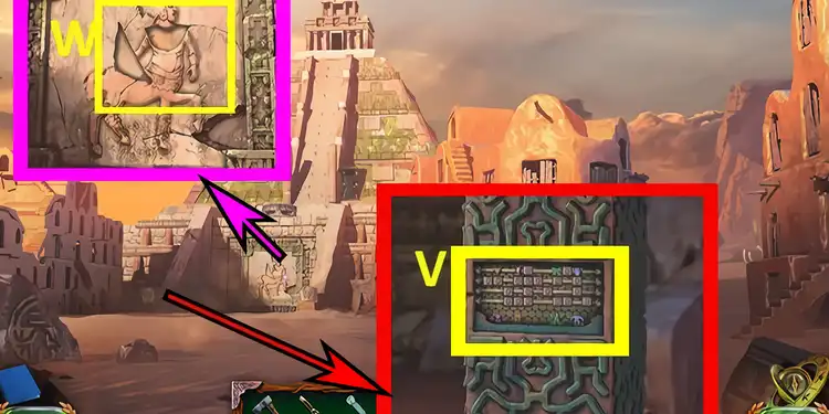 Lost Lands 8: Sand Captivity walkthrough. Puzzle 166