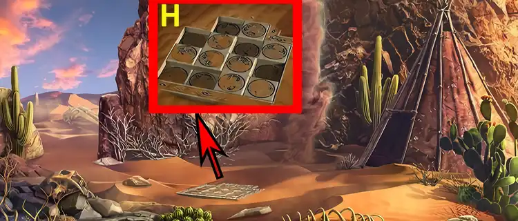 Lost Lands 8: Sand Captivity walkthrough. Puzzle 172