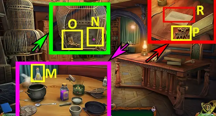 Lost Lands 8: Sand Captivity walkthrough. Puzzle 40