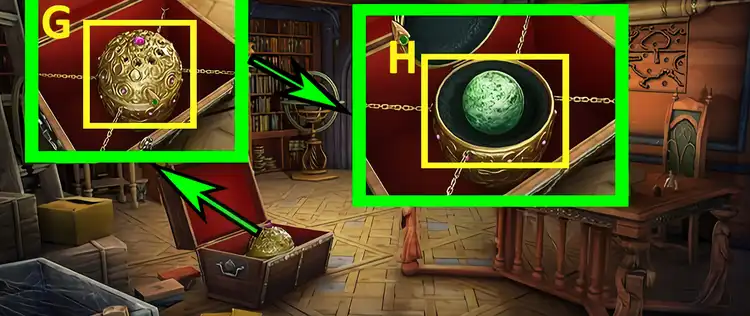 Lost Lands 8: Sand Captivity walkthrough. Puzzle 42