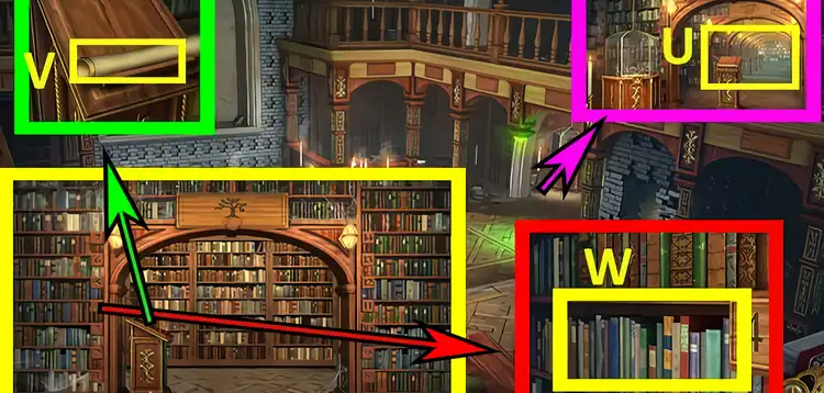 Lost Lands 8: Sand Captivity walkthrough. Puzzle 55