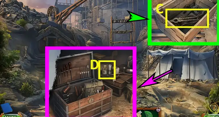 Lost Lands 8: Sand Captivity walkthrough. Puzzle 57