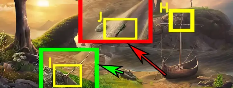 Lost Lands 8: Sand Captivity walkthrough. Puzzle 71