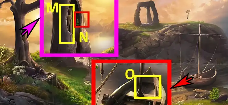 Lost Lands 8: Sand Captivity walkthrough. Puzzle 73