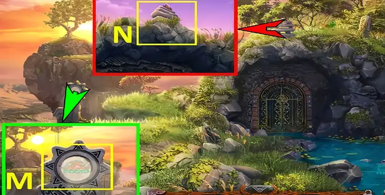 Lost Lands 8: Sand Captivity walkthrough. Puzzle 79