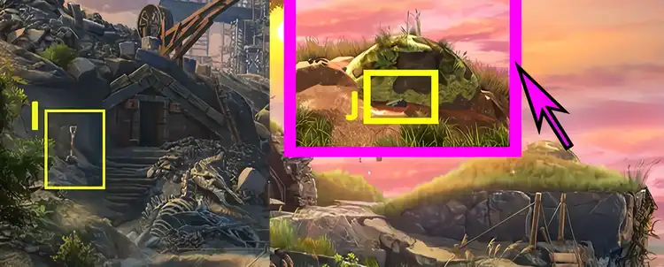 Lost Lands 8: Sand Captivity walkthrough. Puzzle 84