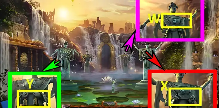 Lost Lands 8: Sand Captivity walkthrough. Puzzle 90