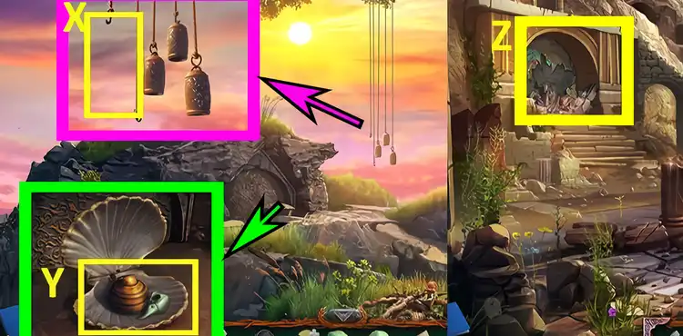 Lost Lands 8: Sand Captivity walkthrough. Puzzle 91