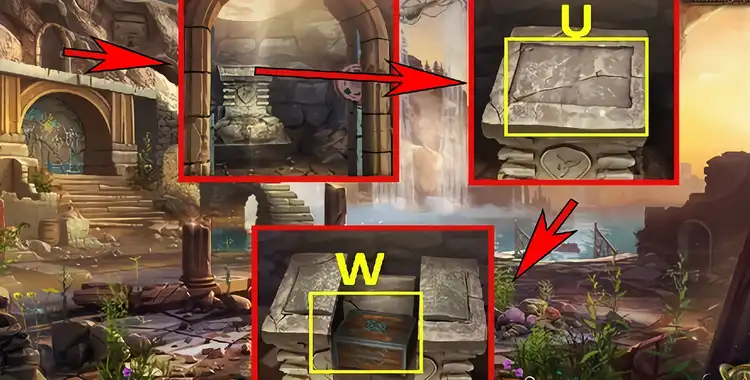 Lost Lands 8: Sand Captivity walkthrough. Puzzle 97