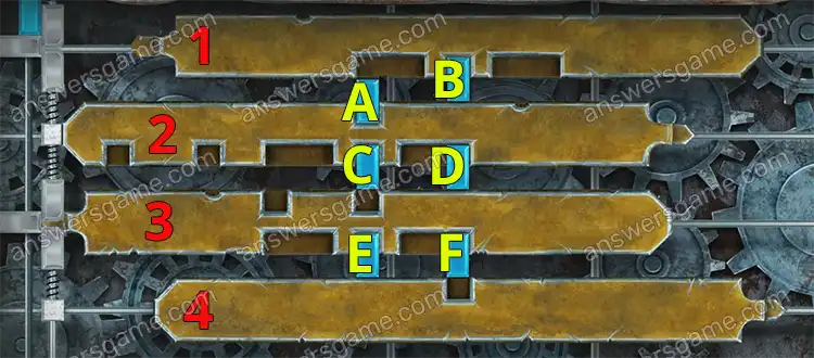 Lost Lands 8: Sand Captivity walkthrough. Puzzle with lock