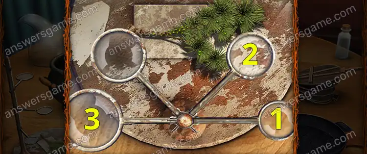 Lost Lands 8: Sand Captivity walkthrough. Puzzle microscope