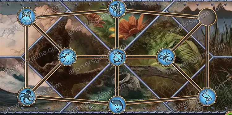 Lost Lands 8: Sand Captivity walkthrough. Puzzle blue chips