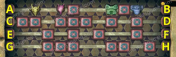 Lost Lands 8: Sand Captivity walkthrough. Puzzle statuette 1