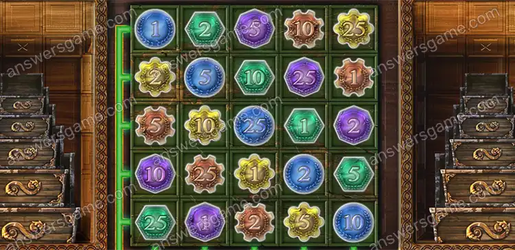 Lost Lands 8: Sand Captivity walkthrough. Puzzle chips