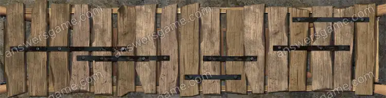 Lost Lands 8: Sand Captivity walkthrough. Puzzle scaffolding 1