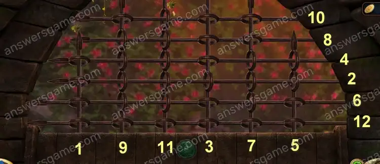 Lost Lands 9 game walkthrough - Stories of the First Brotherhood. Chapter 2: Academic Interest. A puzzle with rods