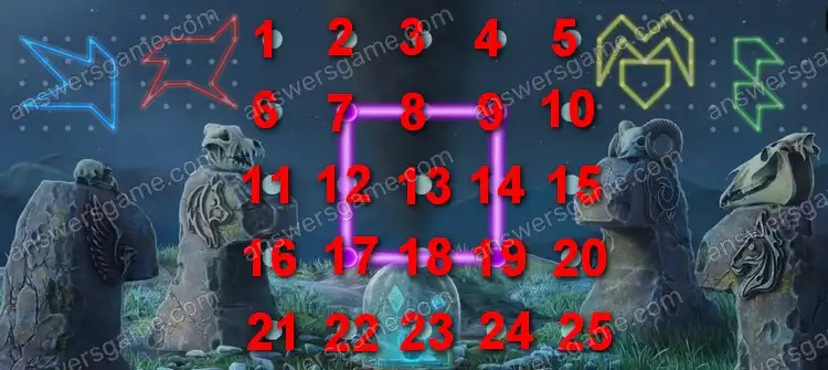 Lost Lands 9 game walkthrough - Stories of the First Brotherhood. Chapter 3: First Brotherhood. Puzzle 38